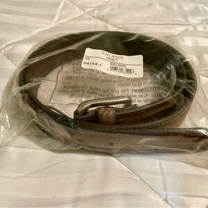 Men’s Columbia Sportswear Classic Brown Leather Belt - Size 36 (NWT)